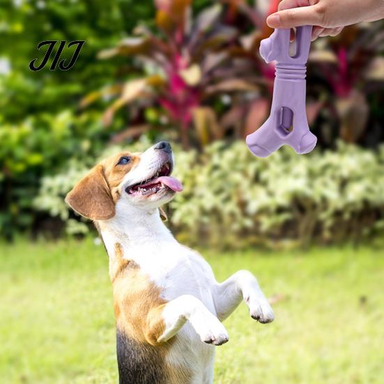 Bastoncini da Masticare per Cani a Lunga Durata, Portacaramelle, Previene il Soffocamento, Giocattolo in Gomma, Giocattoli di Arricchimento per la Noia, Forma a Ramo, Giocattolo per la Pulizia dei Denti, Piccolo e