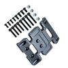 Remote Control Chassis Plate for SCX10 Protective Skid Plate Car Model Aluminium Alloy Chassis Protective Armors