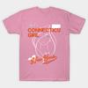 T Shirt Women Connecticut York Harajuku Print Kawaii Tshirt Summer Short Sleeve Female T-Shirt Top Tee