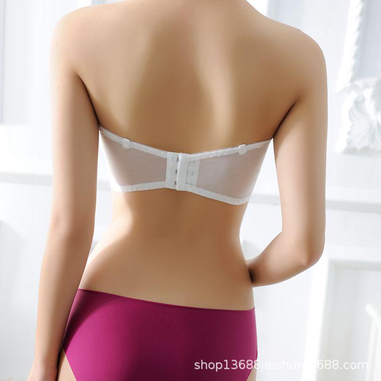 

Сексуальный бюстгальтер с обертывающими плечевыми лямками - Защита от обнажения, Красивая спина, Застежка на три ряда L (80ABC) чёрный