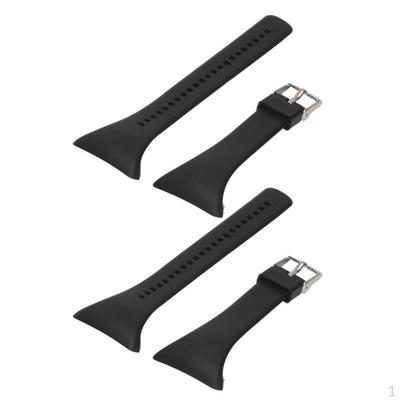 2x Silikon Armbanduhr Armband für Polar FT4 FT7 FT