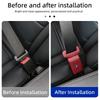BABD1 2025 Hot Car Silicone Seat Belt Buckle Anti-scratch Protector Cover Accessories For BMW Performance F30 F20 F10 F40 E92 E91 G20