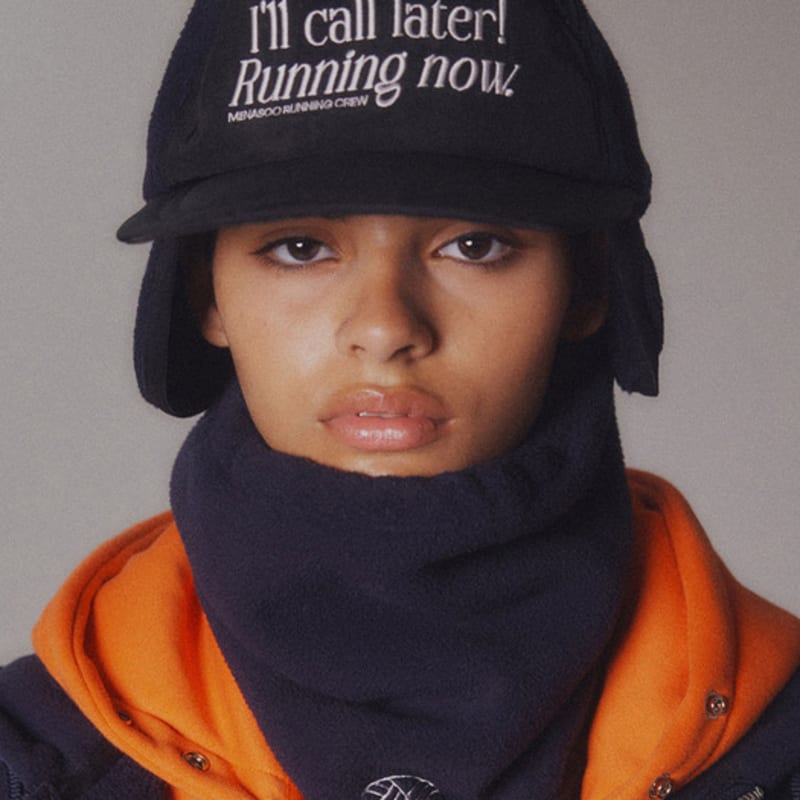 MENASOO Hide Earmuffs Cap_Navy