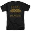 HOUSE OF THE DRAGON WINGS Licensed Adult Men's Graphic Tee Shirt SM-6XL Unisex T-Shirt