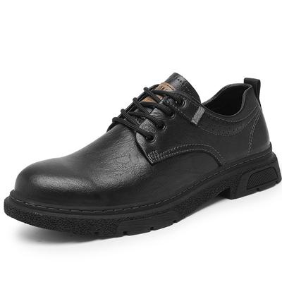 Autumn/ Winter Mens Genuine Leather Shoes Waterproof Outdoor Mens Boots Men's Oxford Shoes Derby Shoes Men'sbrogues Shoes