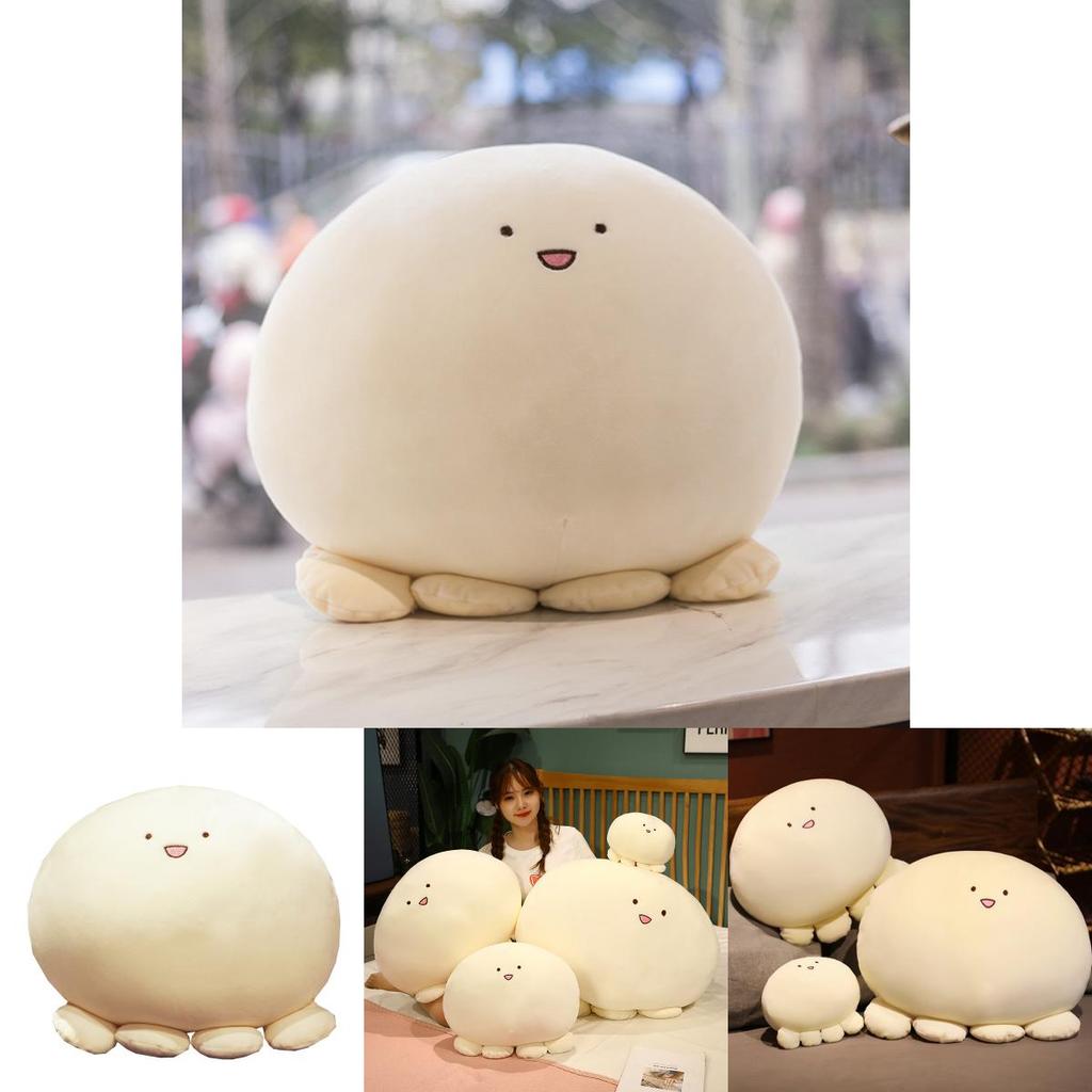 Super Soft Octopus Plush Stuffed Pillow For Hugging Reading And Sleeping