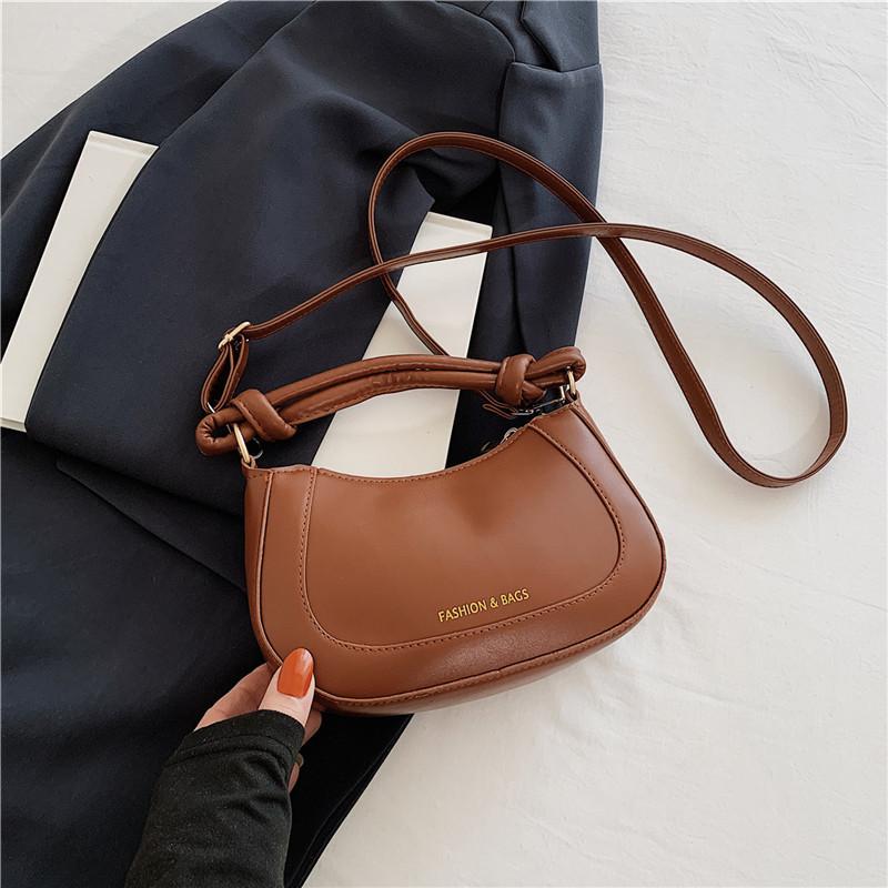 Trendy Street Style Shoulder Bag 2024 Spring Fashion Handbag For Women коричневый