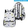 Kpop Youthful School Bags Unisex Space Rocket Spacecraft Travel Bags 3D Print Oxford Waterproof Notebook Shoulder Backpacks