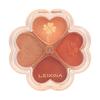 Lucky Clover Eyeshadow Palette: Shimmering Pearl & Matte Earth Tones - Perfect for Students, Daily Wear, 4 Colors