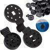 Sunshade Net Clips - Circular Removable Clips with Adjustable Knob, Multi-Hole Design for Secure Fastening, Durable Weather-Resistant Clips
