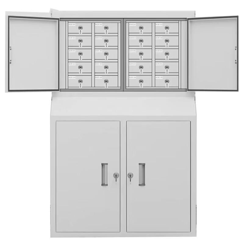 Yiquanjinshi 20-Slot Key Lock Mobile Phone Security Cabinet