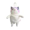 Shinada Global Mochi Series Mochi Neko Rainbow (mini) 7 X 5 X 14cm Plush Cat Animal MONE-0088R