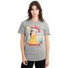 Beauty And The Beast Womens/Ladies Belle Chip Princess Heather Birthday T-Shirt