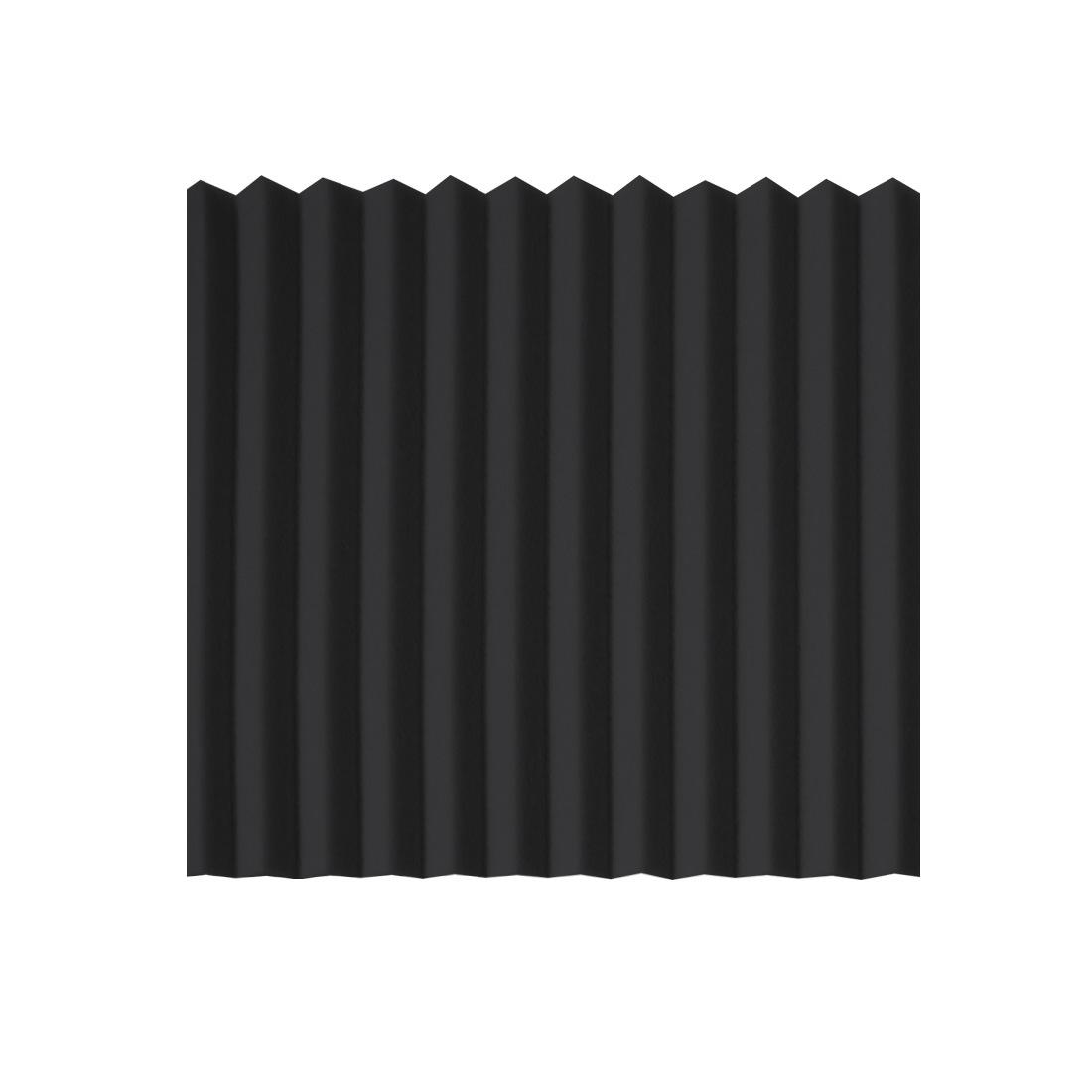 

Звукоизоляционная пена Губка Треугольная канавка KTV Studio Стена барабанной комнаты Звукопоглощающий хлопок Огнестойкие материалы 30*30*2.5CM чёрный