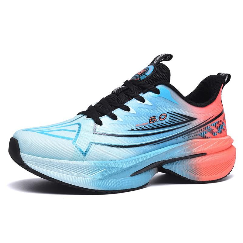 Youth Style Shoes Lightweight Running Shoes Boys Teens Sport Sneakers Breathable Mesh Upper Non-Slip Sole Low Cut Training Footwear