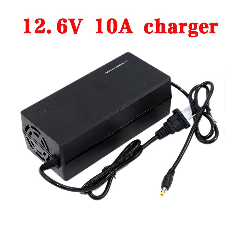 12.6V 1A 3A 5A 10A Lithium Battery Charger AC110-240V To DC For11.1V 3S 12V Power Supply Sprayer Li-ion Battery Pack DC5.5*2.1mm