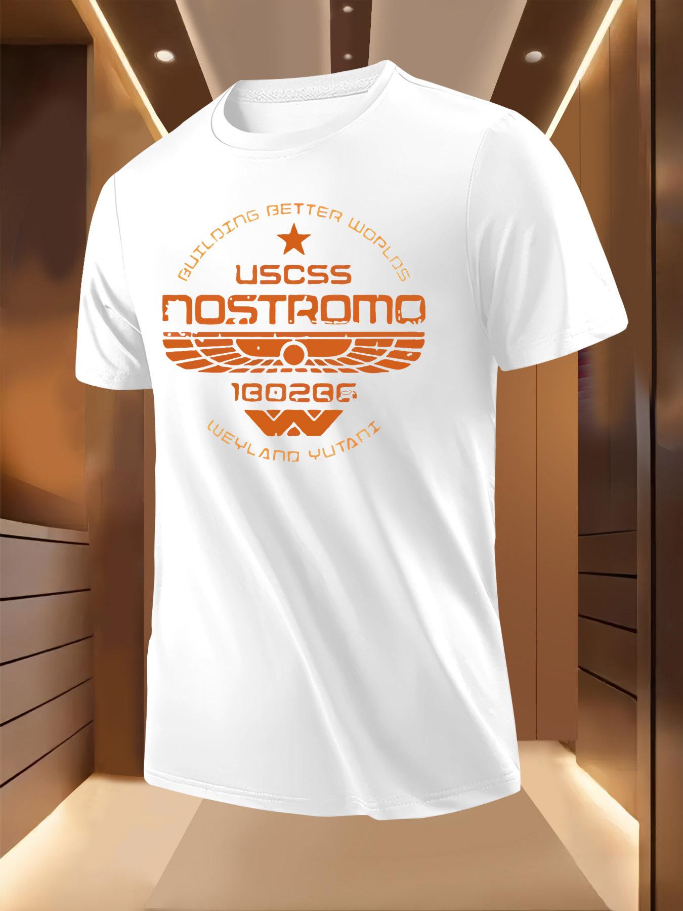 Space-Themed Graphic Tshirt Graphic Tshirt - Building Bet... L