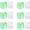 6 Pack LED Fairy Lights Battery Operated with Timer, 13FT 40LED Waterproof Firefly Lights Silver Wire Mini Twinkle String Lights for Wedding