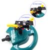 Sprinkler Disc Watering Base Plastic Automatic Water Sprinklers for Lawn, Fish Pond, Garden 360 Degrees Rotation