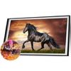 5D DIY Diamond Painting Kits Horse Galloping Full Round Drill Wall Decor Art Crafts Mosaic Rhinestone Picture Home Decoration Gi