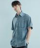 LOGSTORE Cut Denim Shirt
