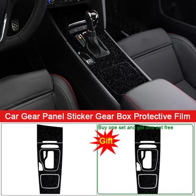 Autocollant intérieur de voiture pour Buick Regal Opel Insignia 2017 – 2023, autocollant de panneau d'engrenage de voiture, Film de protection de boîte de vitesses, accessoires automobiles
