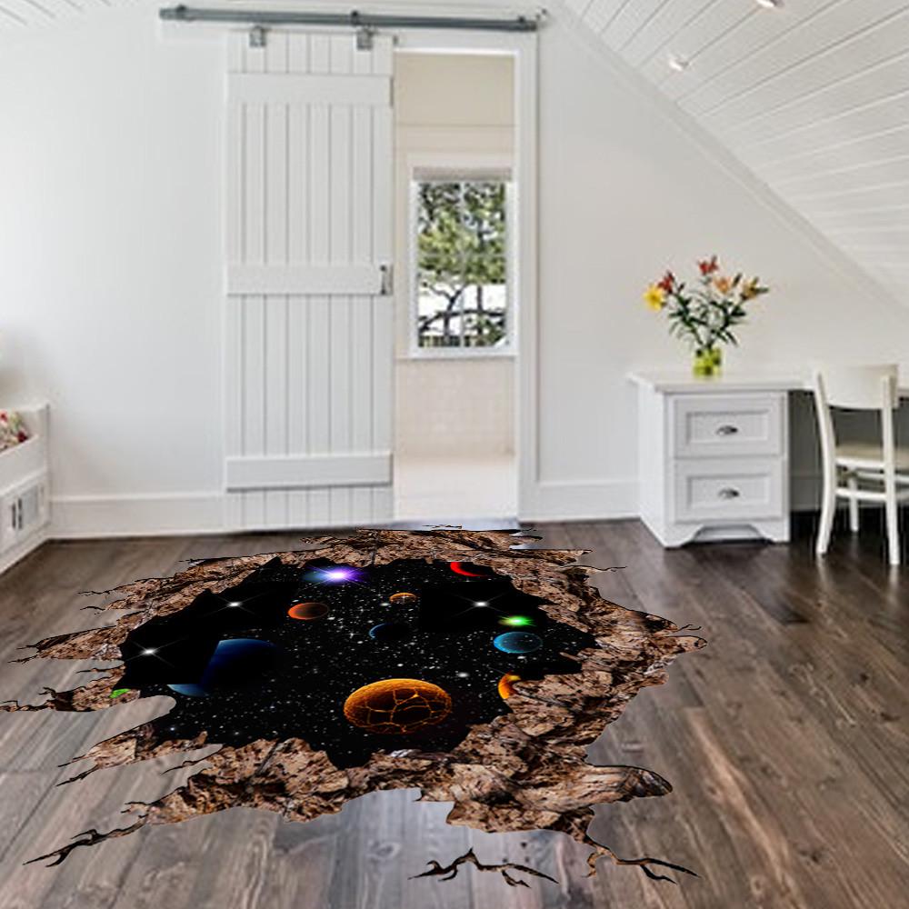 3D Gulv/Vegg-klistremerke Avtagbare veggmaleri-dekorer Vinylkunst Stuedekor  kjøp billig — fri frakt, ekte anmeldelser med bilder — Joom, image size:1000x1000