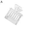 1/5PCS Bee Queen Catcher Colorless Clear Plastic Clip Beekeeping Isolation Room Cage Equipment K5R2