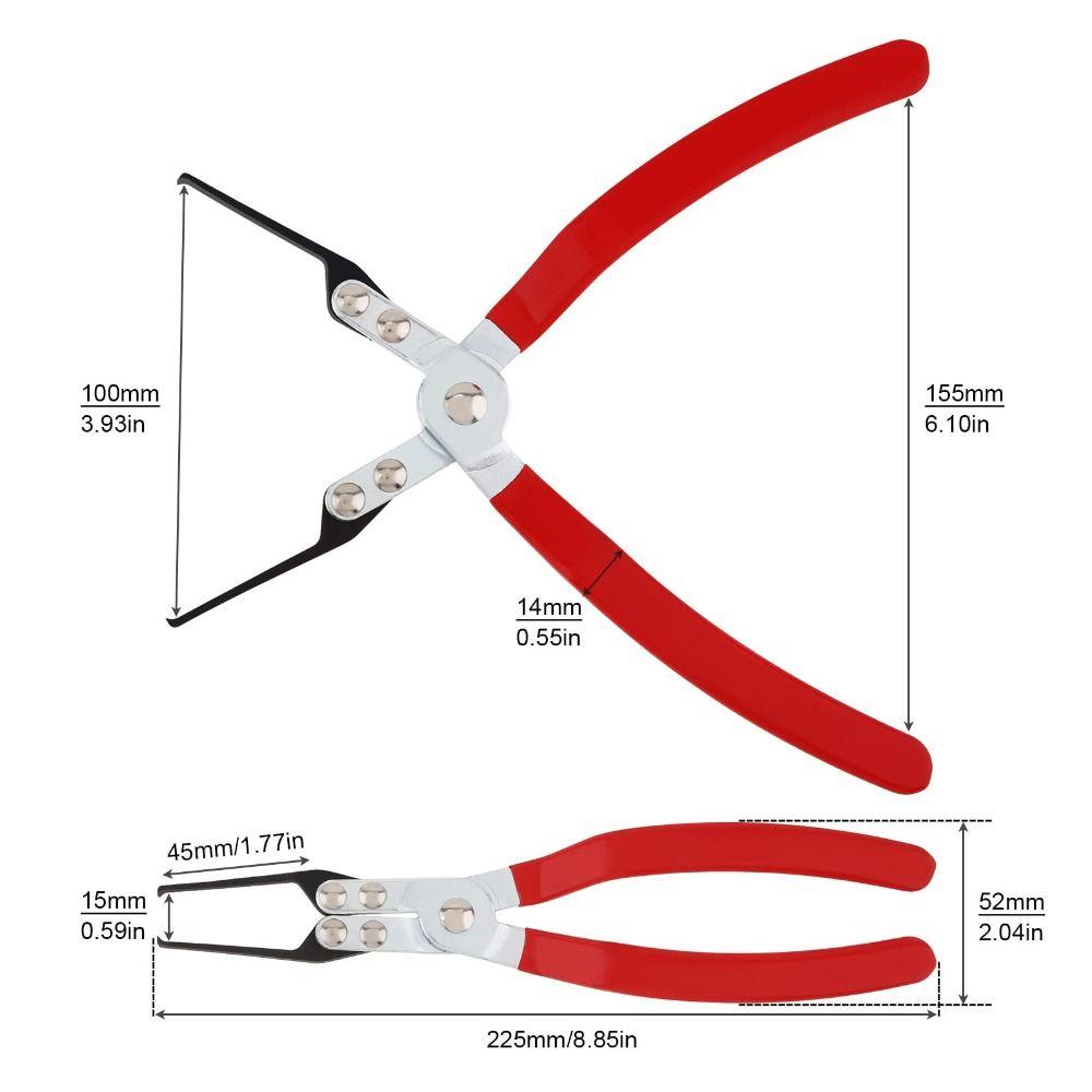 Metal Relay Puller Plier Silver Terminal Fuse Clamp For Removing Relays on Vehicles