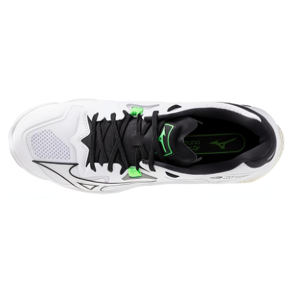 Mizuno Wave Lightning Z8 Wide White Black Unisex Sneakers V1GA240157
