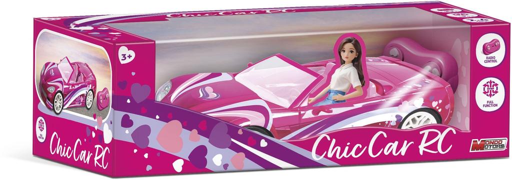 Autíčko na dálkové ovládání - MONDO MOTORS - Chic Car RC - Měřítko 1:10