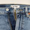 RE/DONE 70S Cropped Boot Cut Denim Pants Bottoms 25 blueUsed