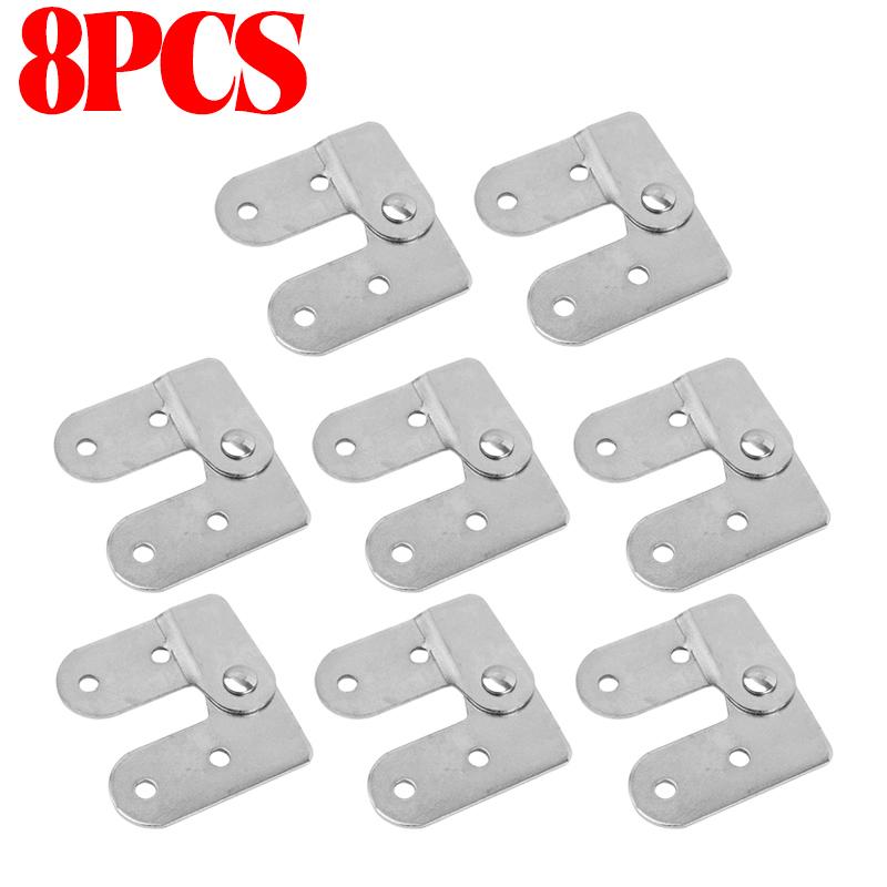 10/2PCS Storage Folding Table Hinge Iron Ordinary Hinge Storage Table Top Chicken Beak Hinge Furniture Hardware Accessories