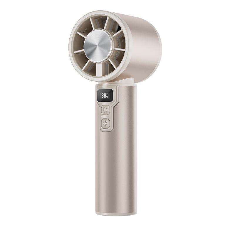 Weilexing 26th High-Speed Aluminum Alloy Portable Handheld Cooling Fan 58*53*154mm