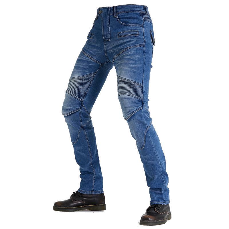 Men's PK-718 Anti-Fall Motorcycle Riding Jeans