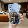 NH18 Dinosaur Transparent Phone Case for Motorola Moto G7 G8 G9 G84 G85 G73 G24 G15 Z2 Play Power Plus