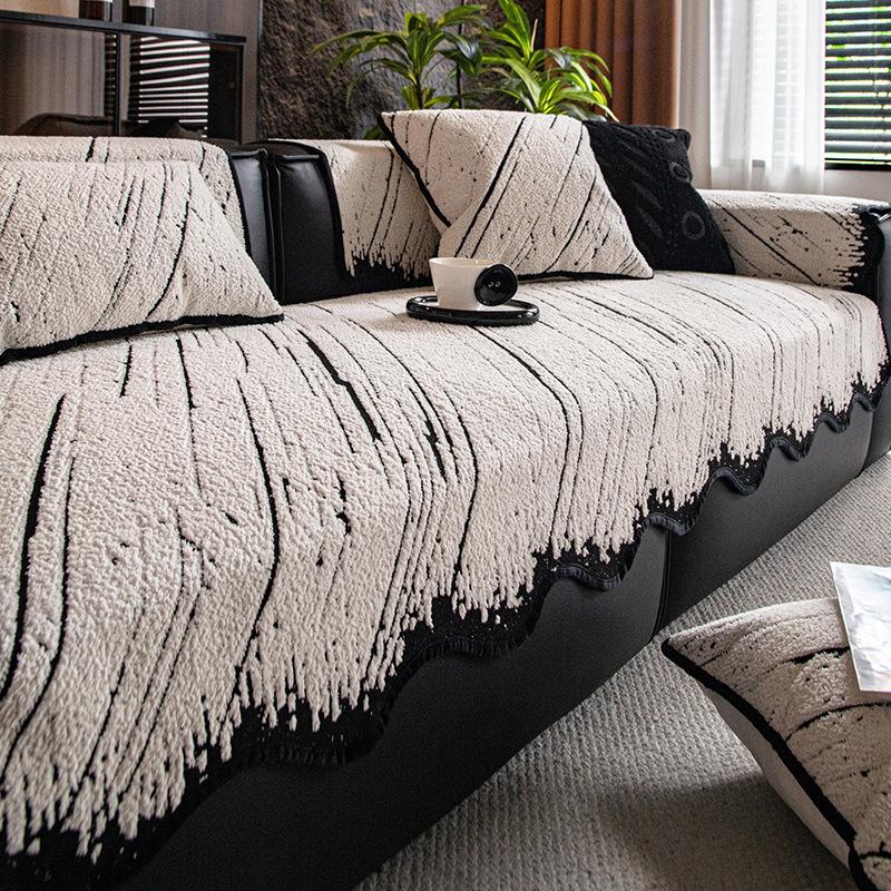 Protective Cover Sofa Mat Thickened Sofa Towel Short Plush Washable Wrinkle-Resistant And Multiple Specifications To Choose From