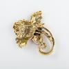 High-level Sense of The Leaf Brooches Temperament Versatile Maple Leaves Niche Pins Female Generous Luxury Lapel Decorative Button Pin