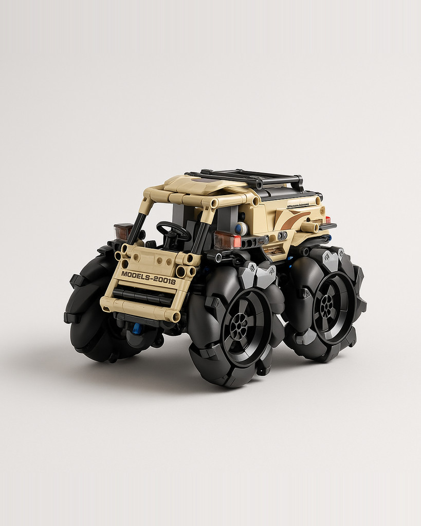 MOULD KING 20016/20017 Technischer Auto-Baustein, das motorisierte All-Terminal-Fahrzeugmodell, Montageauto, Spielzeug, Kinder, Weihnachtsgeschenke