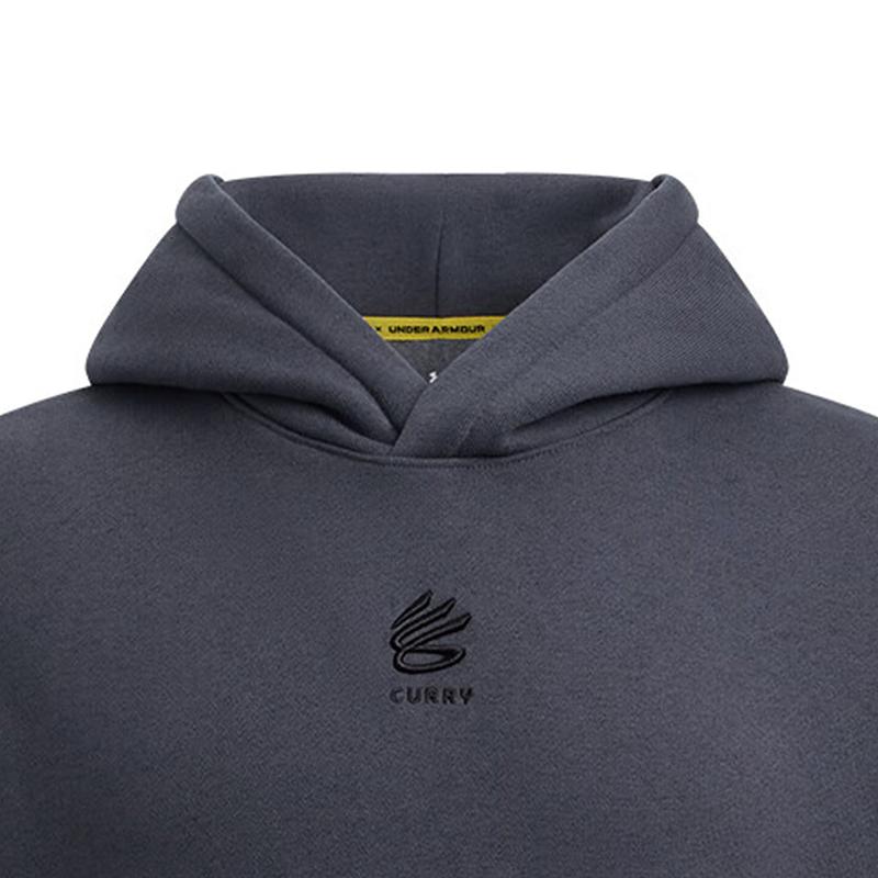 Under Armour Curry Splash Comfortable Sports Casual Hoodie Men hoodies Gray 1387096-025