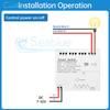 10A/16A Tuya Smart Wifi Switch DIY Module 4-Way Control 433MHz Wireless Switch Temperature Humidity Sensor With Alexa Google