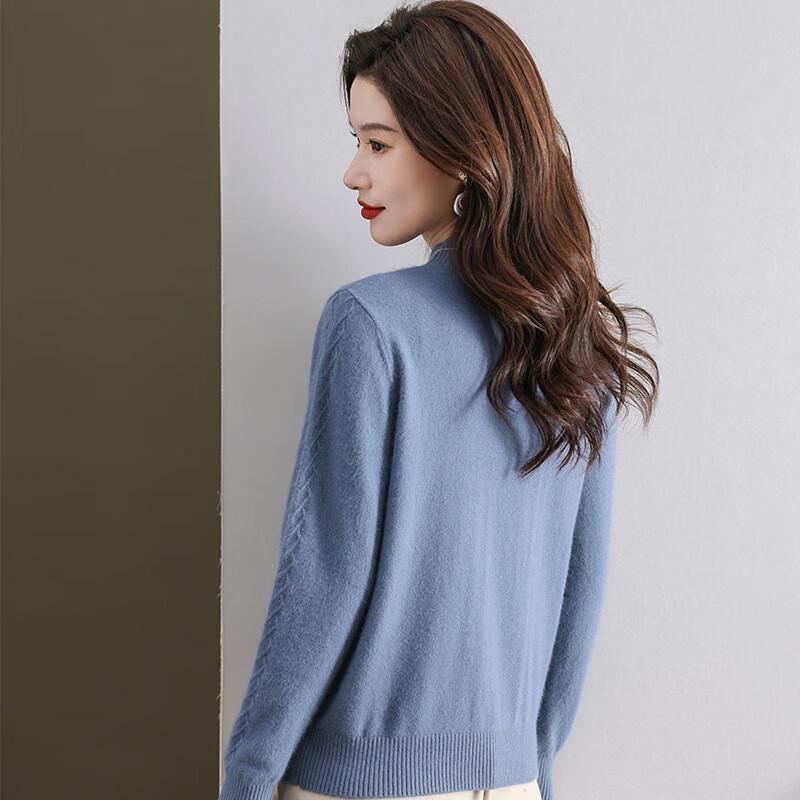 Women's Half-High Collar Slimming Base Sweater