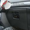Kryt rukoväte úložného boxu z uhlíkových vlákien Dekoračné lišty Rám pre Jeep Wrangler JL 18+