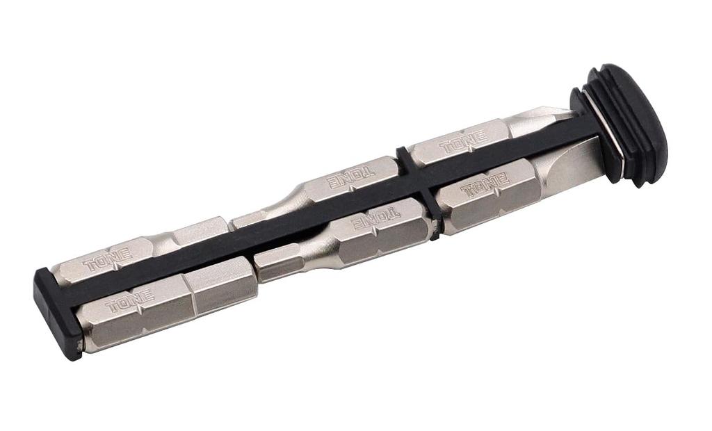 Tone BRFM6S Swing Bit Ratchet Set with Bit 7 Pieces Magazine, 6.35mm Width,