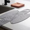 Reusable Dough Kneading Mat with Scales Sourdough Baking Handles Non-stick Heat Resistant Transfer for Oven Silicone Basket Bread Toast Foldable