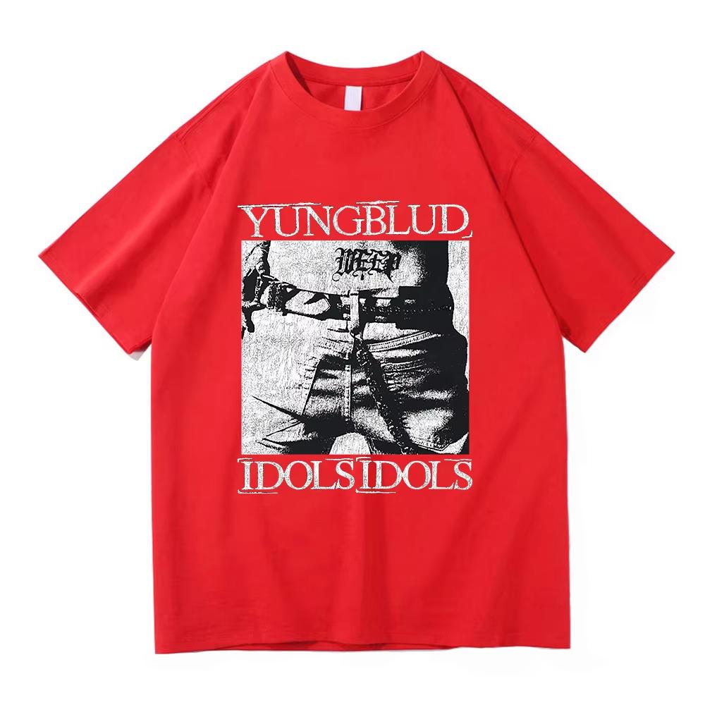 

Yungblud Idols World Tour 2025 T Shirt New Fashion Men Women Hip Hop Aesthetic Wings Tshirt High Quality Cool Cotton Tees Shirts S