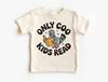 Only Coo Kids Read Pigeon Shirt - Funny Reading Bird Tee for Kids - Cute Book Lover Gift - Literacy and Reading Awareness Graphic T-Shirt