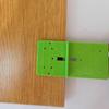 Door Hinge Template 35mm Precision Concealed Guide Hinge Boring Jig for Woodworking Installation Cabinet Drawer Shelf Frame Hole