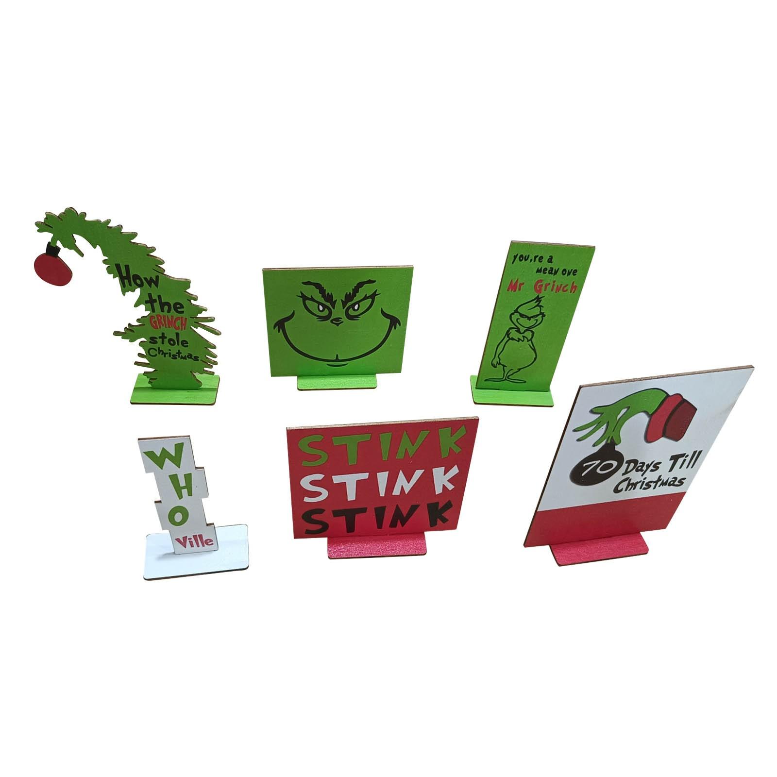 

Рождественский многоярусный декор подноса Рождественские украшения в стиле Праздничный декор в стиле Рождества One Size зелёный