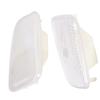 2pcs Car Front Side Marker Light Housing White Replacement for   1997‑2006